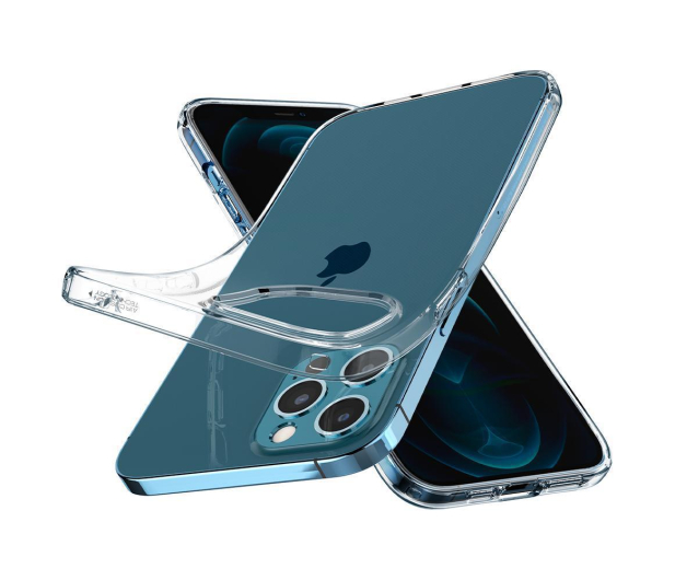 Spigen Liquid Crystal do iPhone 12/12 Pro Clear - 600477 - zdjęcie 3